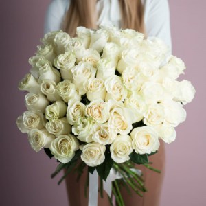 Белые розы в Нижнем Новгороде